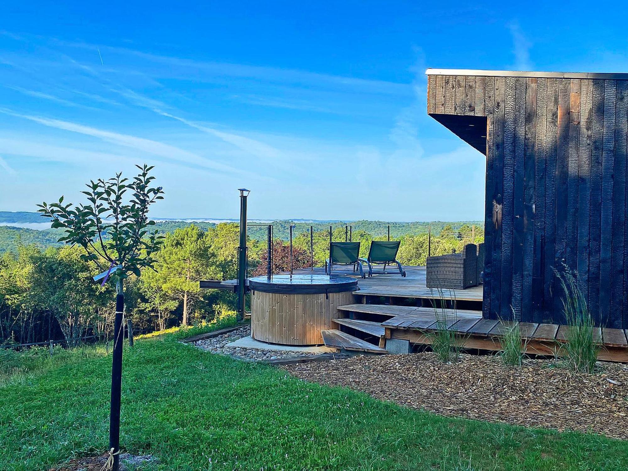 Вилла Eco-Hameau Du Sentier Des Sources Сарла-ла-Канеда Экстерьер фото
