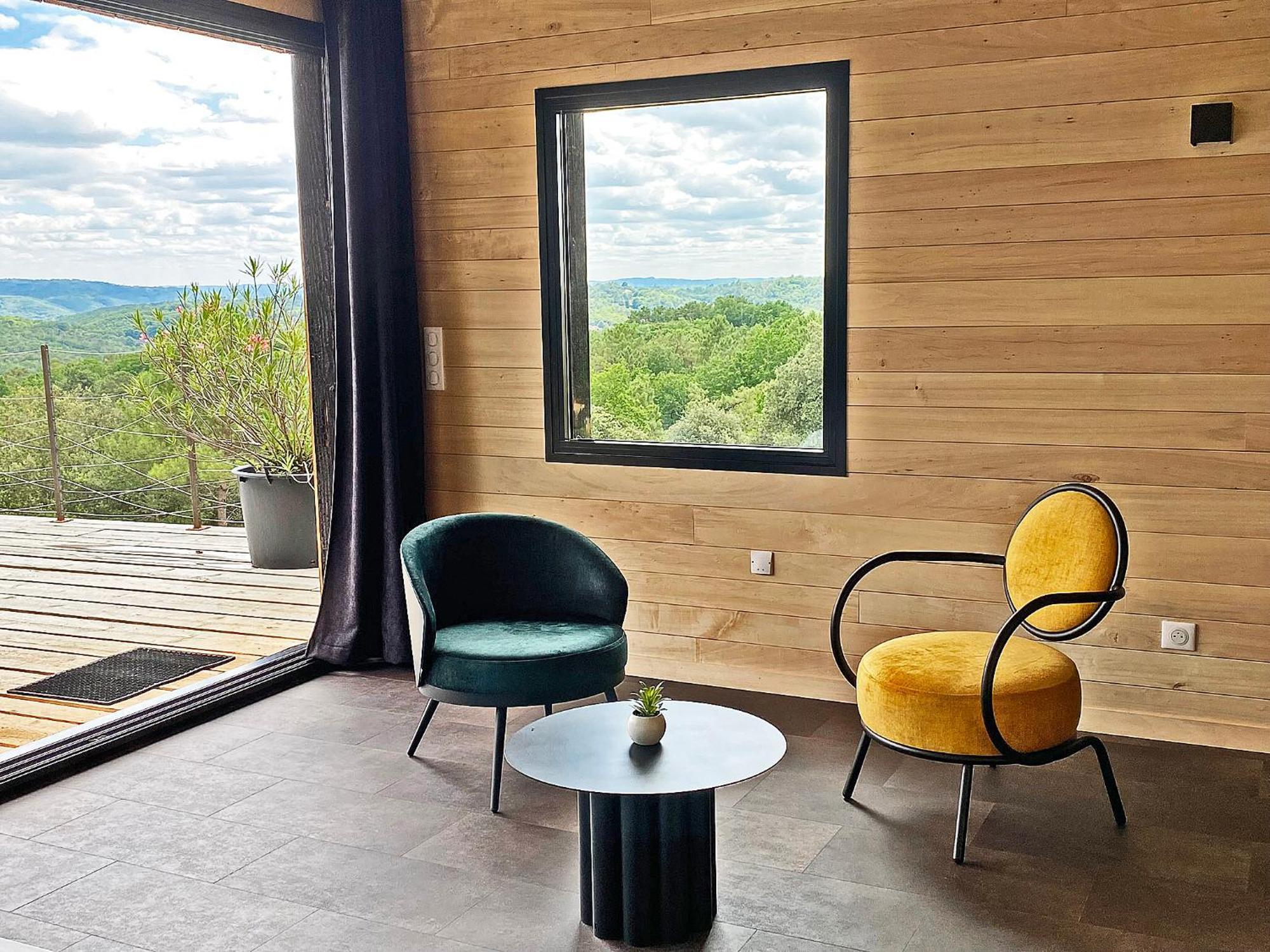 Вилла Eco-Hameau Du Sentier Des Sources Сарла-ла-Канеда Экстерьер фото